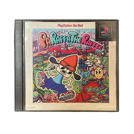 Jogo PaRappa the Rapper - PS1 (Japonês)