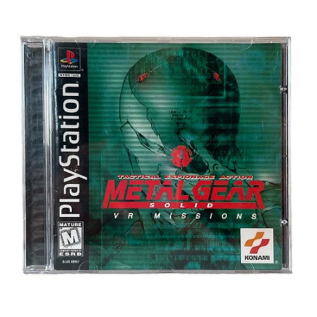 Jogo Metal Gear Solid VR Missions - PS1