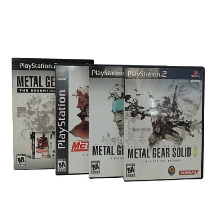 Jogo Metal Gear Solid: The Essential Collection - PS2