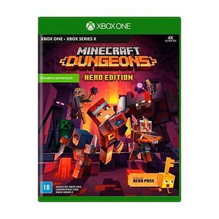 Jogo Minecraft Dungeons (Hero Edition) - Xbox One (LACRADO)
