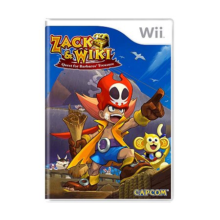 Jogo Zack & Wiki: Quest For Barbaro's Treasure - Wii