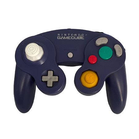 Controle GameCube Azul com fio - Nintendo