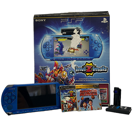 Console PSP PlayStation Portátil 3001 (Limited Edition InviZimals Entertainment Pack) - Sony