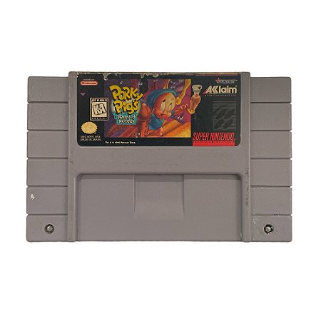 Jogo Porky Pig's Haunted Holiday - SNES