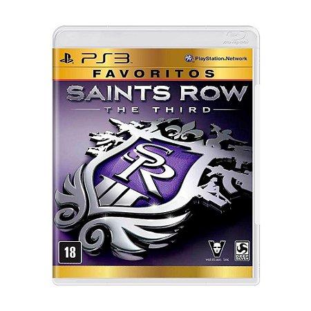 Jogo Saints Row: The Third - PS3 (LACRADO)