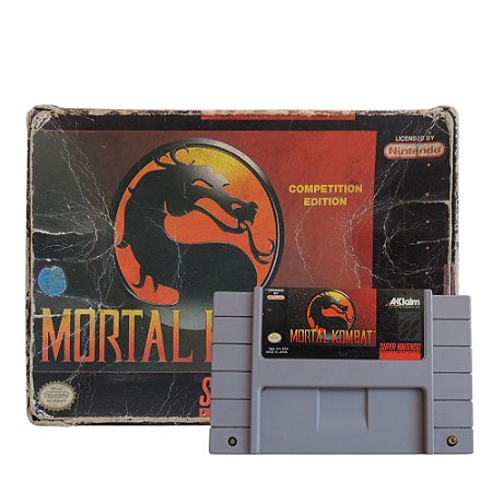 Jogo Mortal Kombat (Competition Edition) - SNES