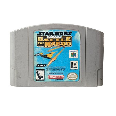 Jogo Star Wars: Episode I Battle for Naboo - N64