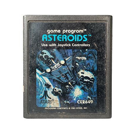 Jogo Asteroids - Atari