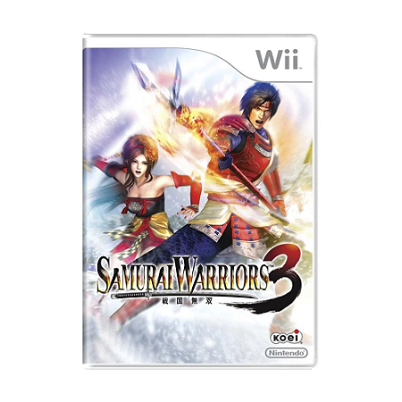 Jogo Samurai Warriors 3 - Wii (Europeu)