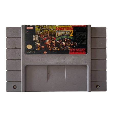 Jogo Donkey Kong Country 2: Diddy's Kong Quest - SNES