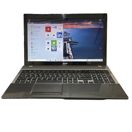 Notebook Aspire V3-571 15.6 INTEL Core i3-2370M 6GB de RAM 240GB SSD - Acer