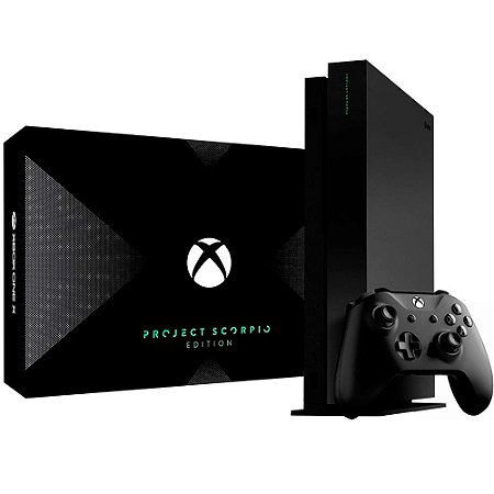 Console Xbox One X 1TB (Edição Project Scorpio) - Microsoft