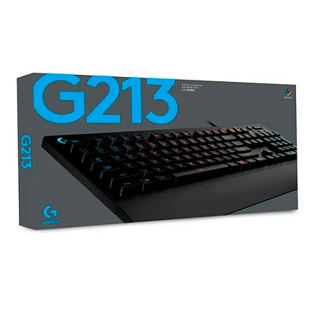 Teclado Gamer G213 Prodigy RGB Com fio - Logitech