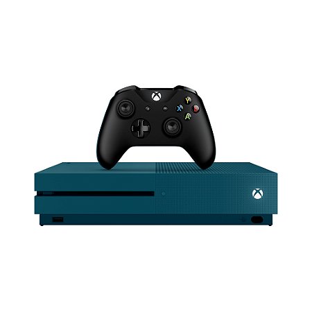 Console Xbox One S 1TB Deep Blue - Microsoft