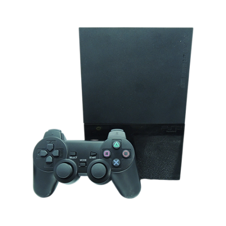 Console PlayStation 2 Slim Preto - Sony (Desbloqueado 1.93)