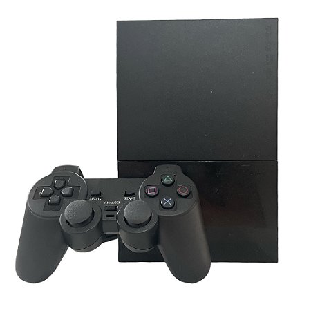 Console PlayStation 2 Slim Preto - Sony