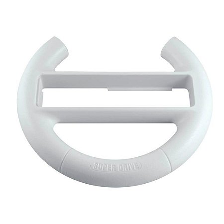 Volante Branco para Nintendo Wii - Super Drive