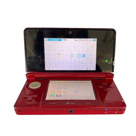 Console Nintendo 3DS Vermelho - Nintendo