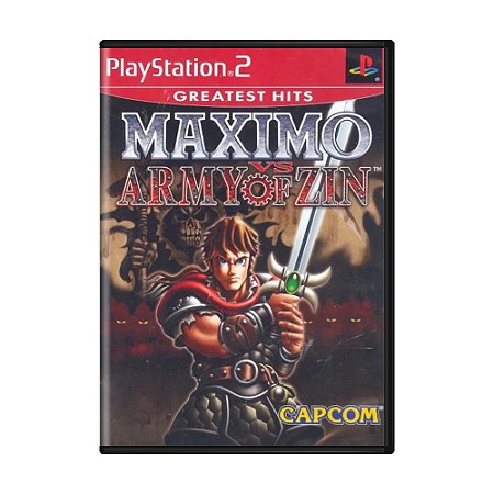 Jogo Maximo vs Army of Zin - PS2 (Greatest Hits)