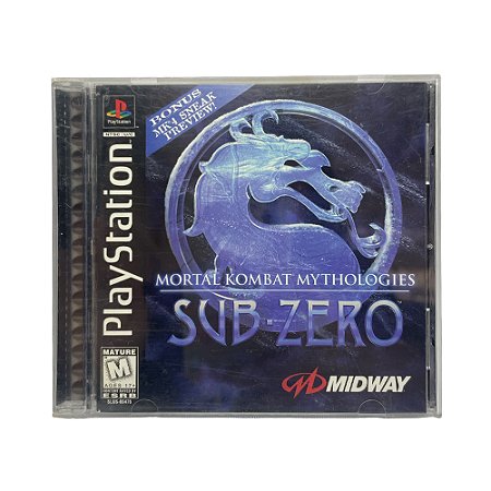 Jogo Mortal Kombat Mythologies: Sub-Zero - PS1