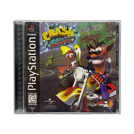 Jogo Crash Bandicoot: Warped 3 - PS1
