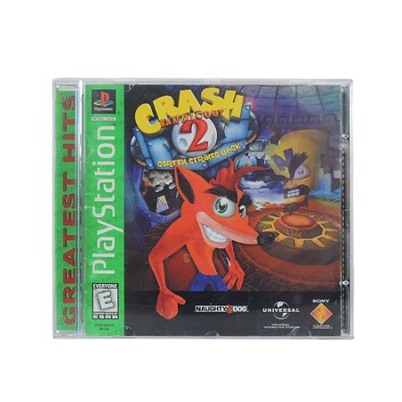 Jogo Crash Bandicoot 2: Cortex Strikes Back - PS1