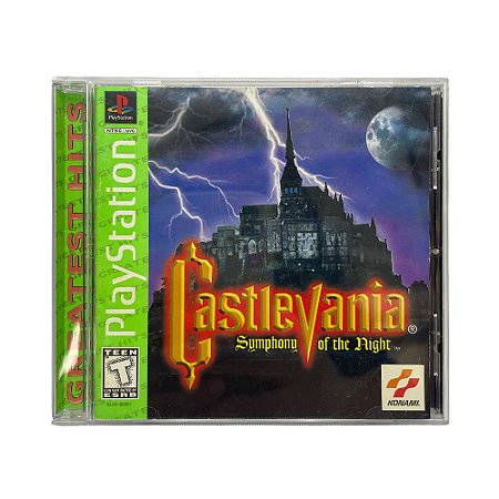 Jogo Castlevania: Symphony of the Night - PS1