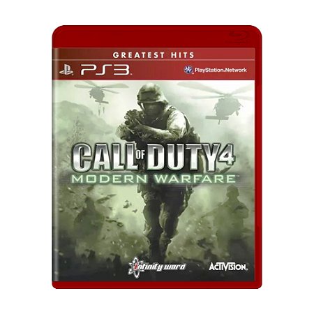 Jogo Call of Duty 4: Modern Warfare - PS3 (Greatest Hits)