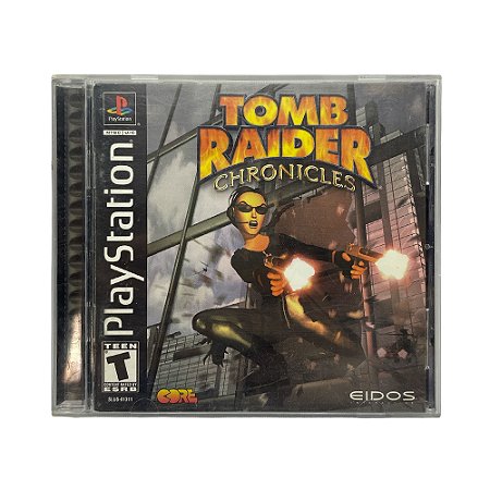 Jogo Tomb Raider Chronicles - PS1