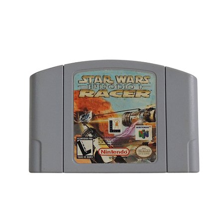 Jogo Star Wars Episode I: Racer - N64