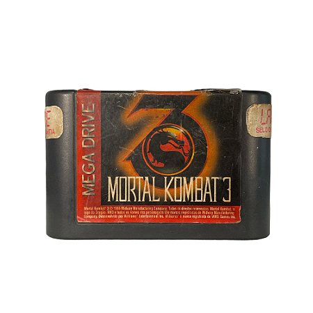 Jogo Mortal Kombat 3 - Mega Drive