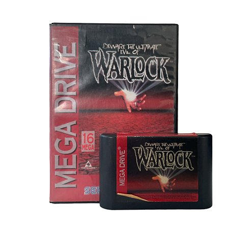 Jogo Warlock - Mega Drive