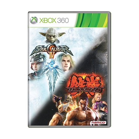 Jogo SoulCalibur IV & Tekken 6 (Blunde) - Xbox 360