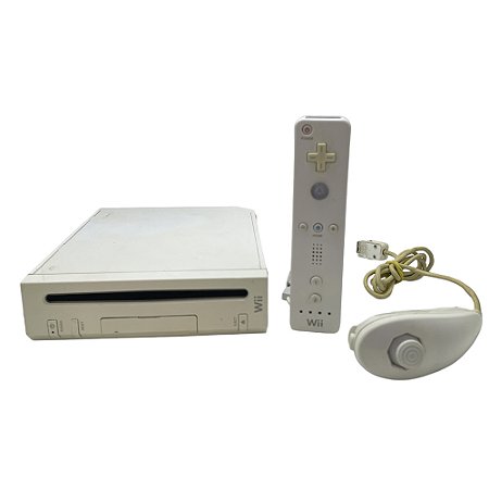 Console Nintendo Wii Branco - Nintendo