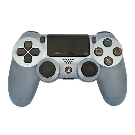 Controle Sony Dualshock 4 Titanium Blue sem fio - PS4