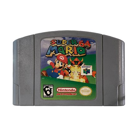 Jogo Super Mario 64 - N64