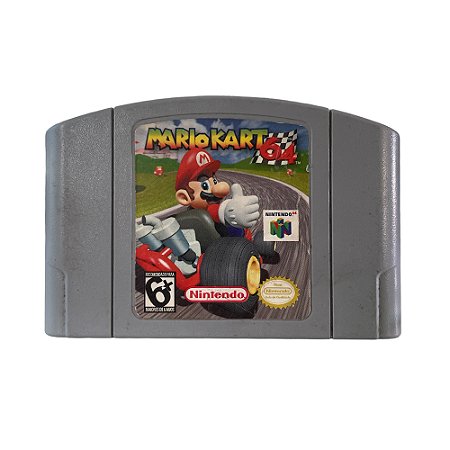 Jogo Mario Kart 64 - N64