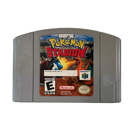 Jogo Pokémon Stadium - N64