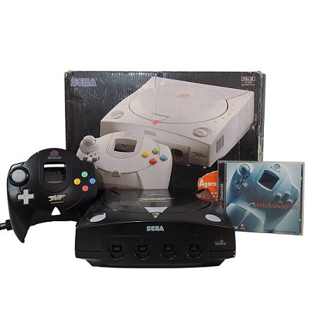 Console Dreamcast Preto - Sega (Personalizado)