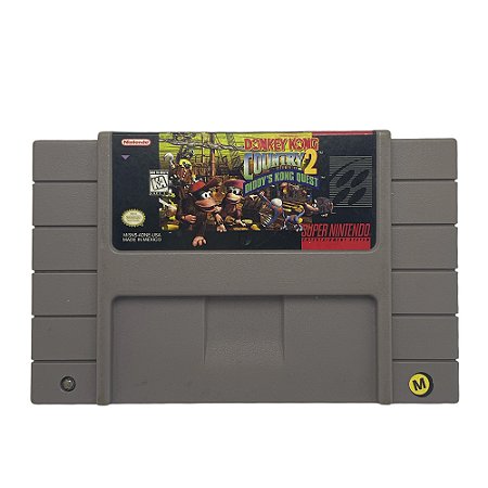 Jogo Donkey Kong Country 2: Diddy's Kong Quest - SNES