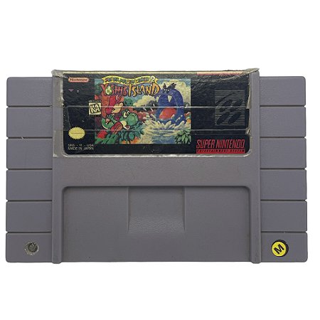 Jogo Super Mario World 2: Yoshi's Island - SNES