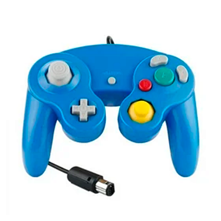 Controle GameCube Azul com fio - Feir