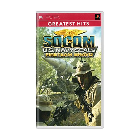 Jogo SOCOM U.S. Navy SEALS: Fireteam Bravo - PSP (Greatest Hits)