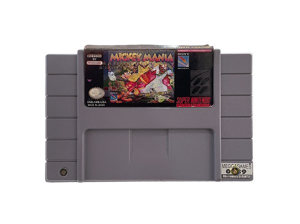 Jogo Mickey Mania - SNES