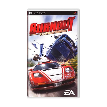 Jogo Burnout Legends - PSP