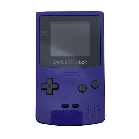 Console Game Boy Color Roxo - Nintendo (TELA IPS)