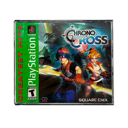 Jogo Chrono Cross - PS1 (Greatest Hits)