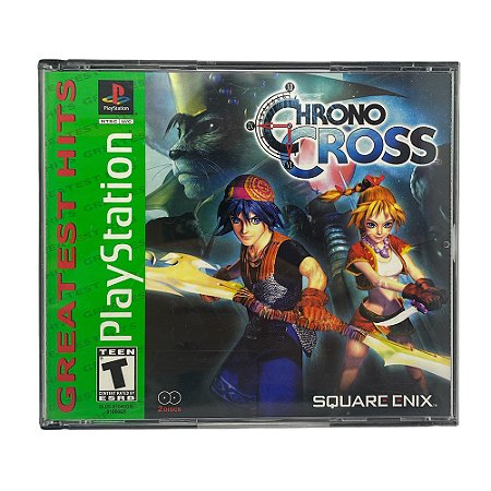 Jogo Chrono Cross - PS1 (Greatest Hits)