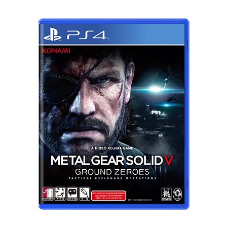 Jogo Metal Gear Solid V: Ground Zeroes - PS4