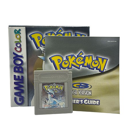 Jogo Pokémon Silver Version - GBC